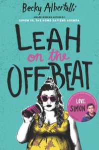 the cover of Leah On the Offbeat by Becky Albertalli