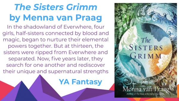 The Sisters Grimm by Menna van Praag cover and blurb