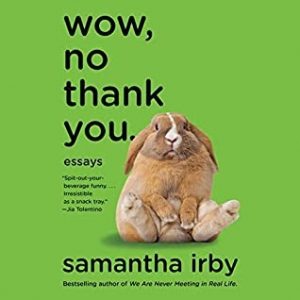 Wow, No Thank You audiobook by Samantha Irby