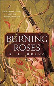 the cover of Burning Roses