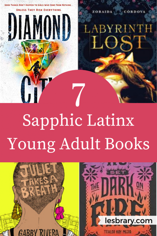 Sapphic Latinx Young Adult Books graphic