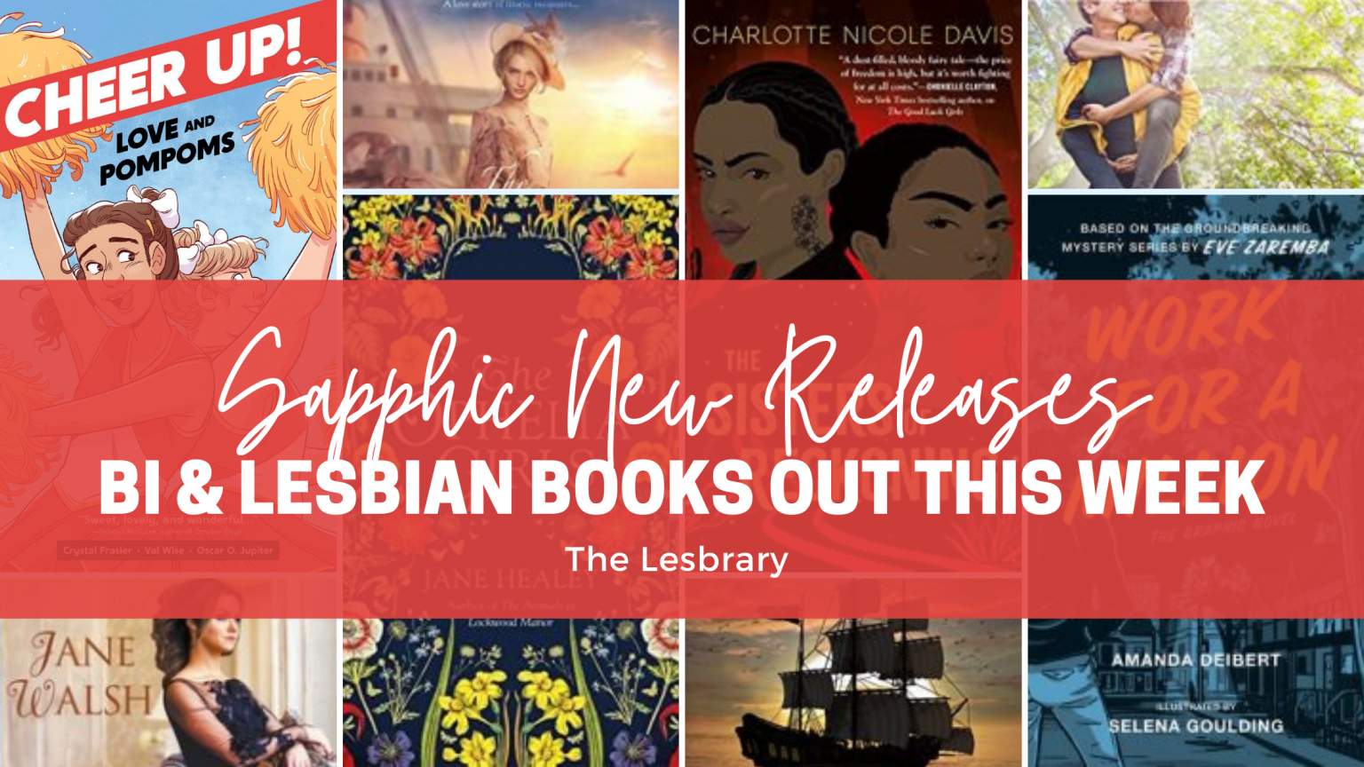 New Sapphic Releases Bi and Lesbian Books Out This Week! The Lesbrary