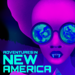 the logo of Adventures in New America