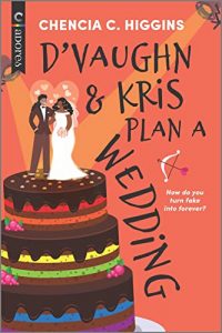the cover of D'Vaughn and Kris Plan a Wedding