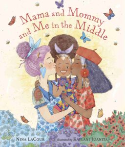 the cover of Mama and Mommy and Me in the Middle 