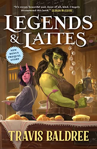 the cover of Legends and Lattes