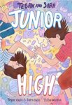the cover of the Tegan and Sara Junior High graphic novel